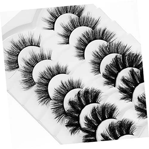 VICASKY 7paare Falsche Wimpern Unechte Wimpern Make-up-wimpern Wimpernverlängerungen Für Frauen Und Mädchen Leicht Und Bequem Natürlich Wirkend Einfach Anzuwendend Sicher Leicht Zu von VICASKY