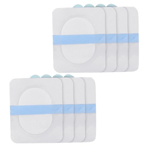 VICASKY 8 Blatt Einweg Achselpads Selbstklebende Unsichtbare Schweißabsorptions Pads für Männer und Hautfreundlich Atmungsaktiv und Praktisch für Kleidungsarten von VICASKY