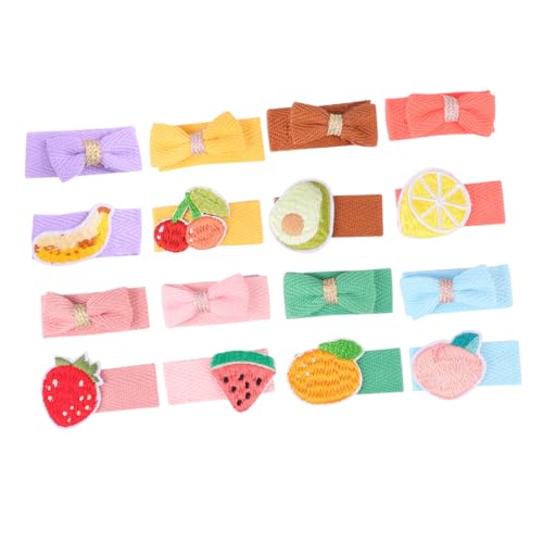 VICASKY 8 Sätze Obstball -Clip Haarklammern haarschmuck Mädchen Haarspange Haarspangen Haarspange in Fruchtform Haar Haarspange Stoff von VICASKY