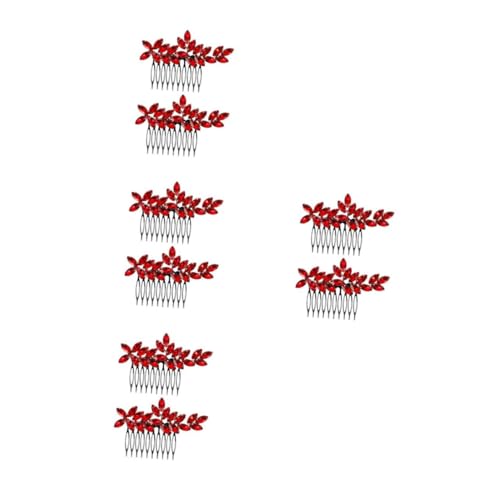 VICASKY 8 Stck. Strass Haarkamm Teiliges Metallische Braut Haarschmuck Hochstecken Hochzeit Haarkämme Dekorative Haarspangen für Damen und Besondere Anlässe von VICASKY