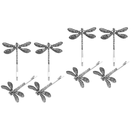 VICASKY 8 Stck. Teiliges Vintage Libellen Haarspangen Metall Haarklammern Retro Stil Damen Mädchen Haarschmuck für Alltag und Festliche Anlässe von VICASKY