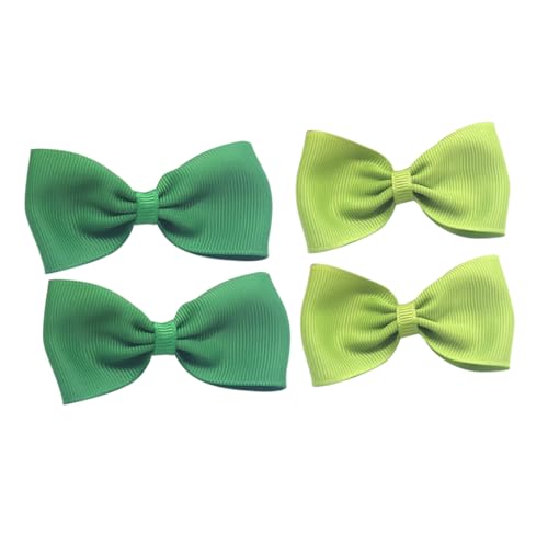 VICASKY 8 Stk Schleife Haarnadel Haarspangen für Frauen st patricks day haarspangen haarschmuck kinder haarspangen Haarbänder Tiara Mädchen Haarnadel Schleife Kopfschmuck Erdfarben von VICASKY