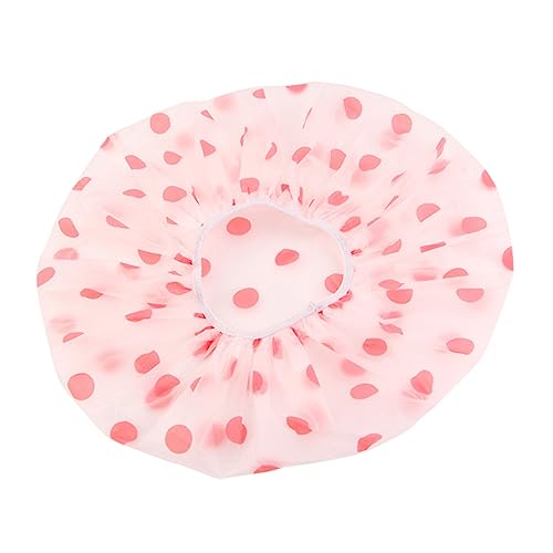 VICASKY 8 Stück Teiliges Duschhaube Damen Wasserdichte Badekappe mit Niedlichem Druckdesign für Zuhause Spa und Reisen Blau von VICASKY