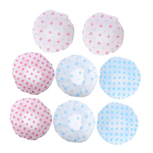 VICASKY 8 Stück Teiliges EVA mit Elastischem Wiederverwendbar Leicht Schützend vor Öl und Feuchtigkeit für Küche Spa Reise Damen Herren von VICASKY