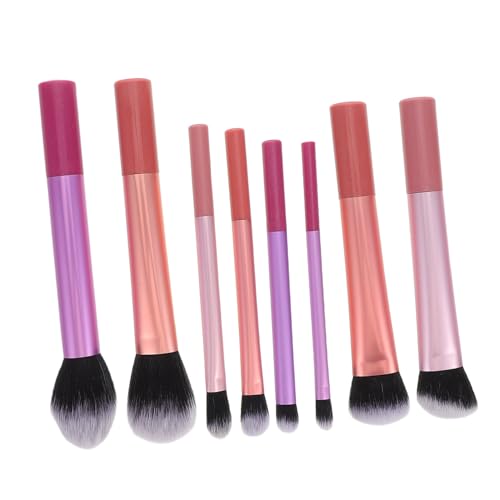 VICASKY 8 Stück Teiliges Make Up Pinsel Set Weich Weiche Borsten für Foundation Lidschatten Concealer Puder Kompakt Leicht Tragbar für Hauttypen Natürliches Finish für Damen Unterwegs von VICASKY