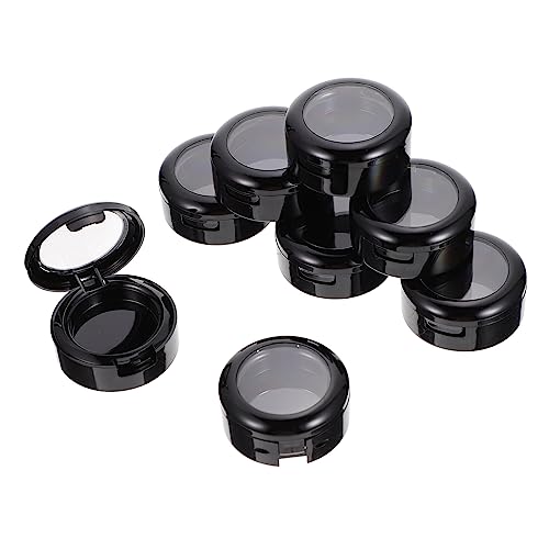 VICASKY 8stücke Lidschatten Aufbewahrungsbox Make-up Organizer Mit Leeren Fächern Für Lidschatten Und Foundation Travel-freundliche Kosmetikorganisation Für Zuhause Und Unterwegs von VICASKY