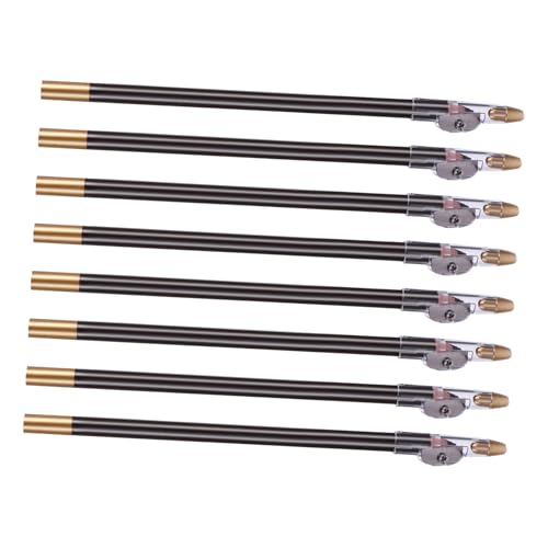 VICASKY 2-In-1 Augenbrauenstift mit Anspitzer Wasserfest Schweißfest für Damen Make Up Zubehör 8 Stück von VICASKY