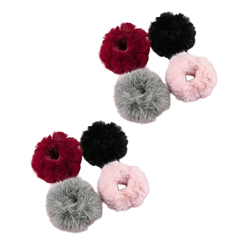 VICASKY 8stücke Haar Ringe Für Mädchen Haargummis Elastische Haar Seile Dekorative Haarseile Weibliche Foto Requisiten Multifunktionale Haarschmuck Ringe von VICASKY