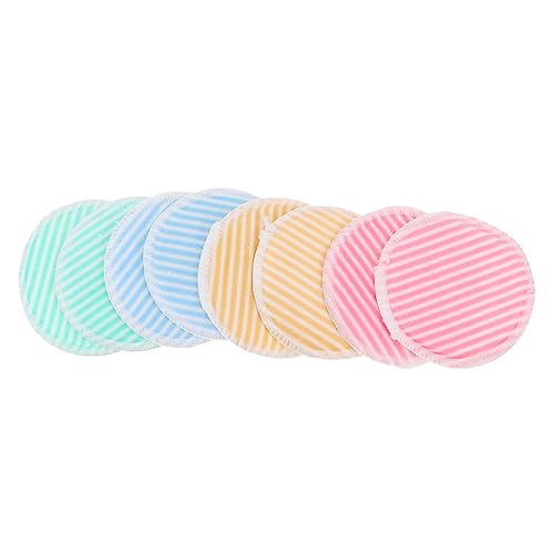 VICASKY 8stücke Make-up-entferner-pads Aus Bambus Kosmetik-entferner-pads Wiederverwendbar Für Gesichtswaschen Und Reinigung Geeignet Für Empfindliche Haut Tragbar Für Reisen von VICASKY