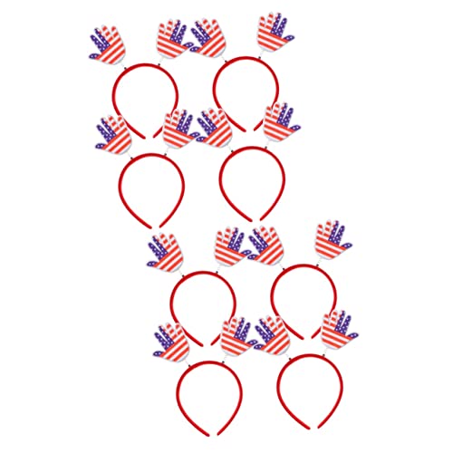 VICASKY 8stücke Teiliges Patriotischer Haarbänder Für Unabhängigkeitstag Einzigartige Und Stilvolle Haarschmuck Für Und Für Feierlichkeiten Und von VICASKY