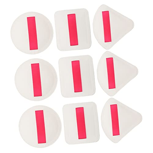 VICASKY 9 Stück Teiliges Makeup Puff aus Weichem Feinem Material für Foundation Concealer und Andere zur Haut und Täglichen Gebrauch oder Professionelle Anwendungen von VICASKY
