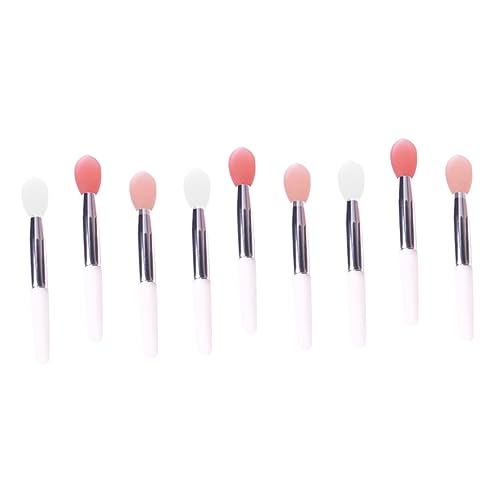 VICASKY 9stücke Lippenpinsel Aus Silikon Make Professioneller Lippenstift-applikator Kosmetikpinsel Für Frauen Lippenmaskenpinsel Make-up-tool Für Täglichen Gebrauch von VICASKY