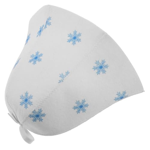 VICASKY Sauna-eimerhut Aus Vlies Sauna-mütze Für Männer Und Frauen Haar-duschhaube Peeling-haube Badehut Für Heimsauna Und Dampfbad von VICASKY