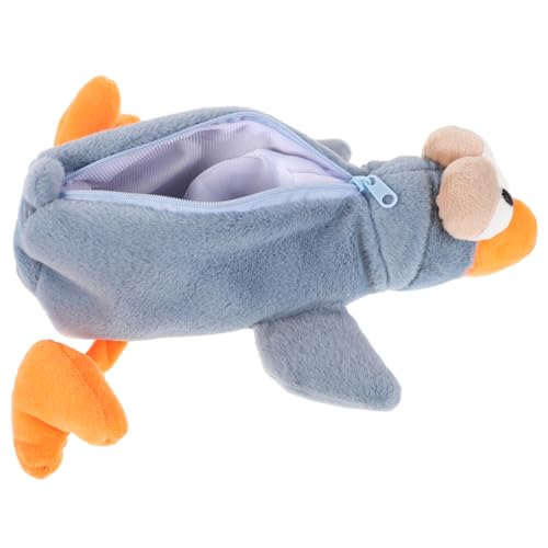 VICASKY Süßes Vogel-Design Plüsch Federmäppchen Für Junge Mädchen Kreativer Stifte-Organizer Aus Weichem Material Vielseitige Stiftspeicher-Tasche Für Schule Und Alltag Kawaii Tier Federmä von VICASKY