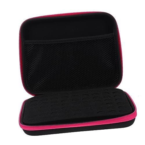 VICASKY Aufbewahrungsbeutel Für Ätherische Öle Tragetasche Mit Fächern Organizer Für Ätherische Ölflaschen Und Nagellacke Geeignet Für Reisen Und Zuhause von VICASKY