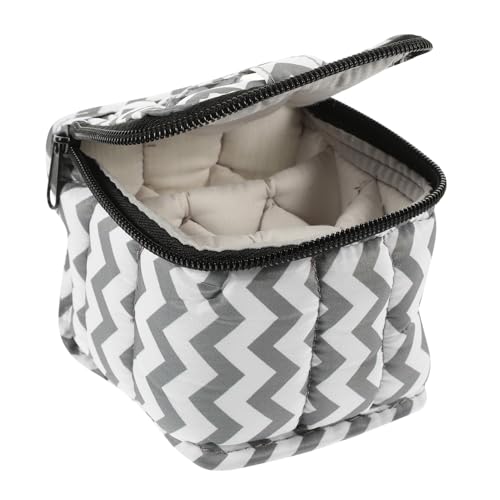 VICASKY Aufbewahrungsbox Für Nagellack Tragbare Nagellacktasche Reise-nagellack-organizer Herausnehmbarer Boden Langlebiges Stoffmaterial von VICASKY