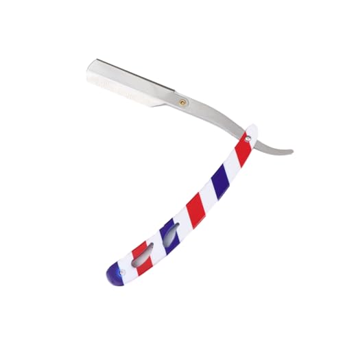 VICASKY Manueller Rasierer für Männer Vintage Rasierer Bart und Augenbrauenrasierer Sicher und Präzise für Salon und Zuhause von VICASKY