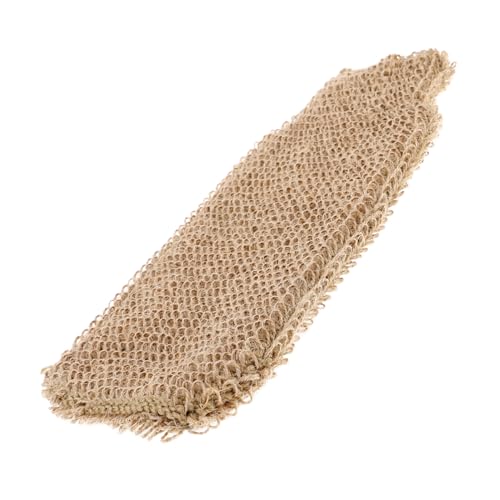 VICASKY Badehandschuhe Für Duschpeeling Schrubben Von Handschuhen Nach Körper Luffa-handschuh Duschhandschuhe Peeling Für Männer Peeling-handschuhe Fäustlinge Khaki Jute von VICASKY