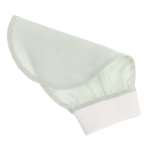 VICASKY Badetücher Reiben Schrubben Peeling-badehandschuhe Pads Unterlage Zurück Peeling-bürste Peeling-handschuh Fausthandschuh Duschschrubber Light Green Rayon von VICASKY