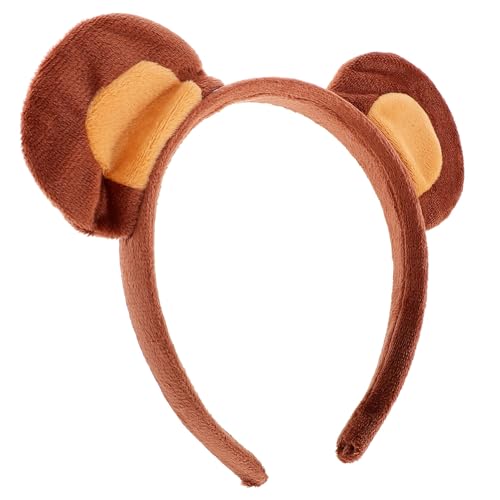 VICASKY Bärenohren Süßes Stirnband Niedliche Party-Kopfbedeckung Gesichtswasch-Stirnband Tier-Cosplay-Kopfbedeckung Haarband Haar-Accessoires Für Erwachsene Und Kinder von VICASKY