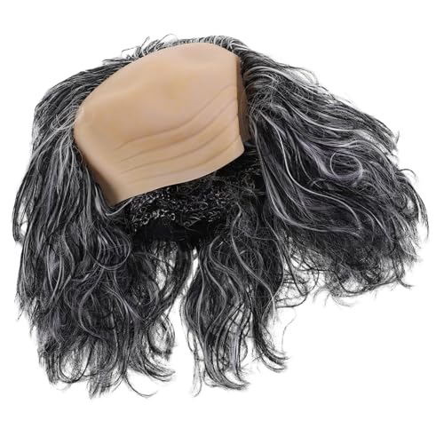 VICASKY Bald Man Cosplay Perücke Für Erwachsene Atmungsaktive Kostümperücke Für Halloween Und Rollenspiele Sicherer Sitz Für Tragekomfort von VICASKY