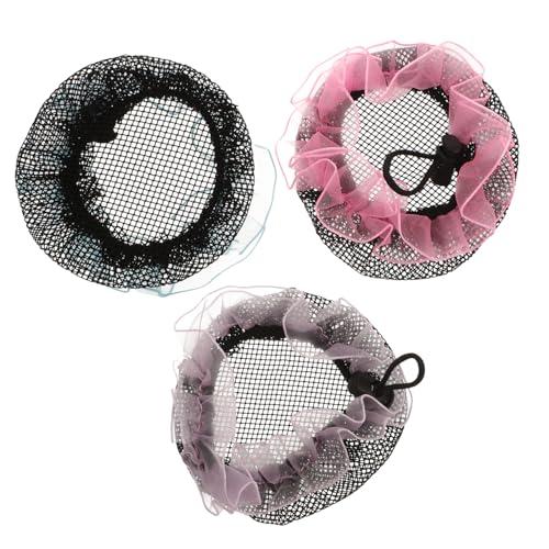 VICASKY Ballett-accessoires Für Mädchen Dutt-netze Ballett-haar-accessoires Haarnetze Für Ballett-mädchen Dutt-abdeckung Aus Strapazierfähigem Kordelzug Für Bequemes Styling Ballett-haarsc von VICASKY