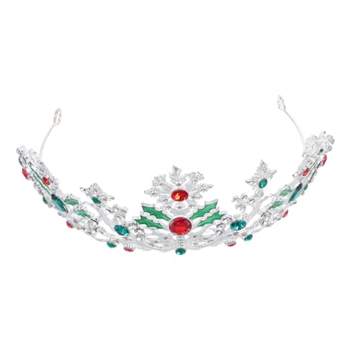 VICASKY Barock Braut Tiara Krone Silberfarbenes Hochzeits Haaraccessoire Leichtes Festzug Diadem für Damen Mädchen Prom Party von VICASKY