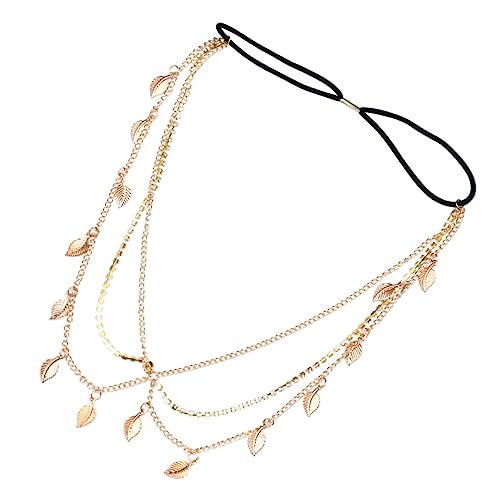 VICASKY Kopf Kette Mit Strass Und Legierung Für Stirnband Haarband Schmuck Für Frauen Bei Hochzeit Oder Party von VICASKY