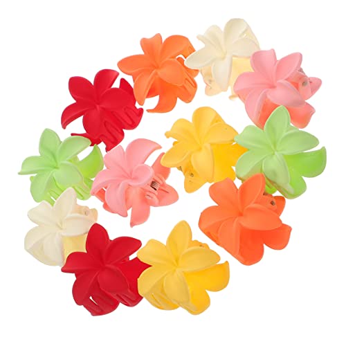 VICASKY Blumen Haarklammern Pastellfarben Große Haar Clips Für Damen Als Haarschmuck Und Haaraccessoires Für Jede Frisur Blumenhaarklammern Für Stilvolle von VICASKY
