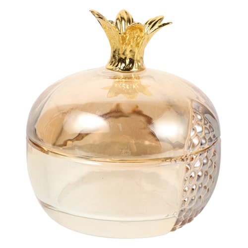 VICASKY Bonbonglas Kristallschale Für Steine Feuchtschale Für Nägel Nagelbecher Monomer Feuchtschale Nagelschale Monomer Flasche Durchsichtiger Nagellack Organizer Dekorative von VICASKY