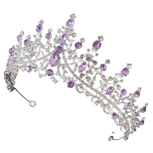 VICASKY Braut Tiara aus Haarschmuck für Hochzeit und Feierlichkeiten Funkelndes Design Ergänzung für Brautkostüme und Besondere von VICASKY