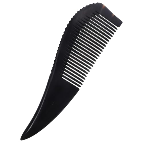 VICASKY Büffelhornkamm Feinzahnkamm Für Männer Und Hautfreundlicher Für Lockiges Haar Design Für Täglichen Gebrauch von VICASKY