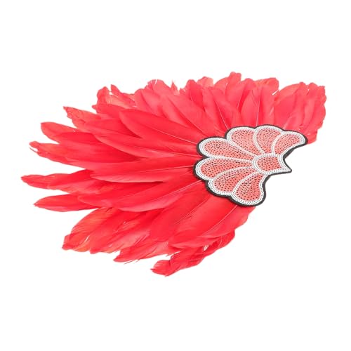 VICASKY Buntes Feder-stirnband Für Karneval Damen Kopfschmuck Mit Auffälligem Design Leicht Und Bequem Für Maskerade-partys Und Außergewöhnliche Anlässe von VICASKY