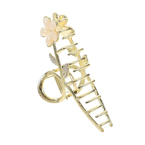 VICASKY Blumen Haarklammer Aus Metall Für Frauen Große Haarspangen Für Dickes Haar Haarspange Für Alltag Und Feiertage Haar-accessoire Für Eleganten Look von VICASKY