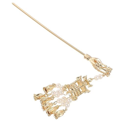 VICASKY Chinesische Haarnadel mit Perlenquaste Eleganter Haarstab für Hochsteckfrisuren Perfektes Haaraccessoire für Partys Hochzeiten und Besondere Anlässe für Damen und Verschiedene von VICASKY