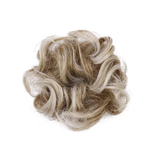 VICASKY Damen Ponytail Haarverlängerung Dutt Haargummi Mit Elastischen Locken Synthetik Haarteil Für Partys Versammlungen Und Besondere Anlässe At von VICASKY
