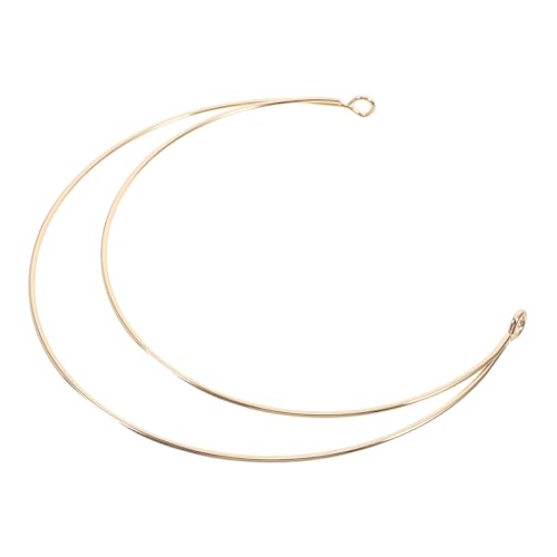 VICASKY Doppellagiges Stirnband Gold Haarreif Für Hochzeit Party Kostüm Damen Cosplay-kopfschmuck Göttinnen-tiara Diy-diademe von VICASKY