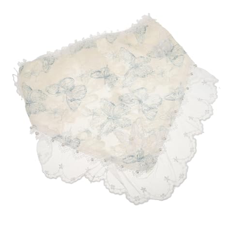 VICASKY Dreiecks Stirnband Aus Spitze Mit Schmetterling Für Damen Für Hochzeiten Valentinstag Urlaubskleidung Als Kopftuch Haarschmuck VICASKY Dreiecks Stirnband Aus Spitze Mit Schmetterling Für Damen Für Hochzeiten Valentinstag Urlaubskleidung Als Kopftuch Haarschmuck von VICASKY