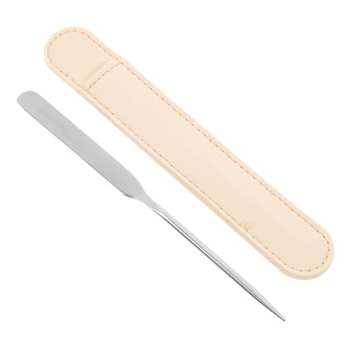 VICASKY Edelstahl-rührstab Für Make-up Nail Art Und Schönheitsanwendungen Multifunktionales Mischwerkzeug Mit Spatel Für Foundation Masken Und Ölgemälde von VICASKY