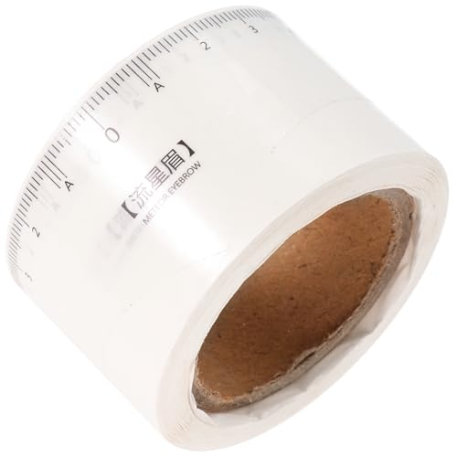 VICASKY Einweg Augenbrauenlineal Aufkleber Präzise Augenbrauen Schablonen Messwerkzeug für Symmetrisches Augenbrauen mapping und Professionelles Make up von VICASKY