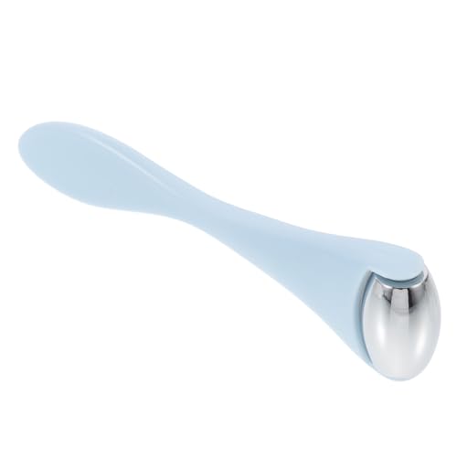 VICASKY Eiswalze Massieren Gesichts- Gesichtsmassagegerät Creme Kühlung Auge Rollen Kalt Hautpflege Mit Gesichtsroller Mini Eye Cream Tool Make-up Löffel Graben Blue Abs von VICASKY