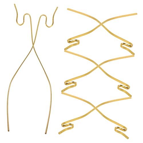 VICASKY 8stücke Metall-haarnadeln Mit Französischer Spitze Haarstäbe Für Hochsteckfrisuren Haarnadeln Für Dickes Haar Haarschmuck Für Frauen von VICASKY