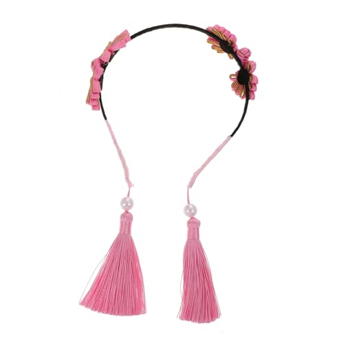 VICASKY Ethnischer Haarschmuck Haarreif mit Quasten Leichtes Sicheres Material Modisches Party Accessoire für Mädchen Bunter Haarschmuck für Festliche Anlässe von VICASKY