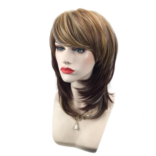 VICASKY Frauen Perücke Aus Elastischem Netz Natürliche Lockige Haarperücke Für Stilvolle Looks Als Haarschmuck Oder Perückenhülle von VICASKY