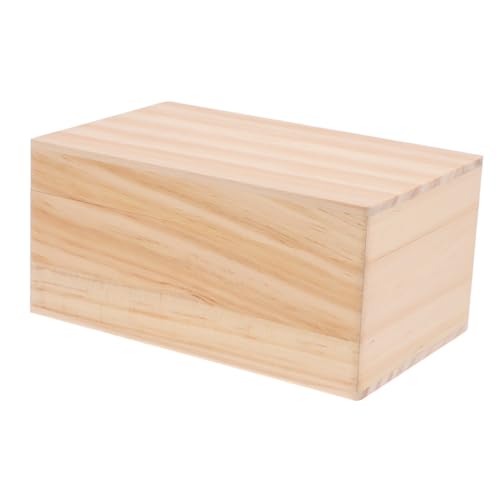 VICASKY Fach Holzbox mit Deckel für Ätherische Öle Kompakte Aufbewahrungsbox mit Fächern Robust Kratzfest für Duftölflaschen Parfüm und Kleine Fläschchen Praktischer Organizer von VICASKY