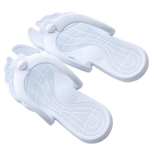 VICASKY Faltbare Rutschfeste Strand Sandalen für Damen und Herren Leichte Atmungsaktive Sommerschuhe mit Flachem Absatz für Reisen Pool und Alltag von VICASKY