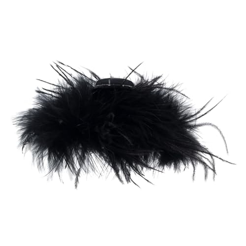 VICASKY Feder Haarspange Klaue ich haarschmuck Haarklammer Haarkrallen Haarstylingzubehör Plume-Clips Frauen Haarzubehör Mädchen Haarzubehör Krallenclips für Mädchen Stoff Schwarz VICASKY Feder Haarspange Klaue ich haarschmuck Haarklammer Haarkrallen Haarstylingzubehör Plume-Clips Frauen Haarzubehör Mädchen Haarzubehör Krallenclips für Mädchen Stoff Schwarz von VICASKY