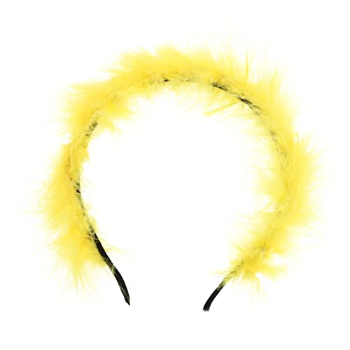 VICASKY Stirnband Aus Federn Zarte Stirnbänder Entzückende Haarreifen Femininer Haarschmuck Haarschmuck Party Girl Haarband von VICASKY