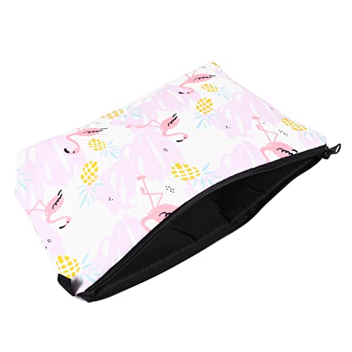 VICASKY Flamingo Kosmetiktasche Damen Leicht Tragbar mit Reißverschluss Multifunktionaler Make Up Organizer für Reisen und Alltag für Kosmetik Lippenstift und Waschutensilien VICASKY Flamingo Kosmetiktasche Damen Leicht Tragbar mit Reißverschluss Multifunktionaler Make Up Organizer für Reisen und Alltag für Kosmetik Lippenstift und Waschutensilien von VICASKY