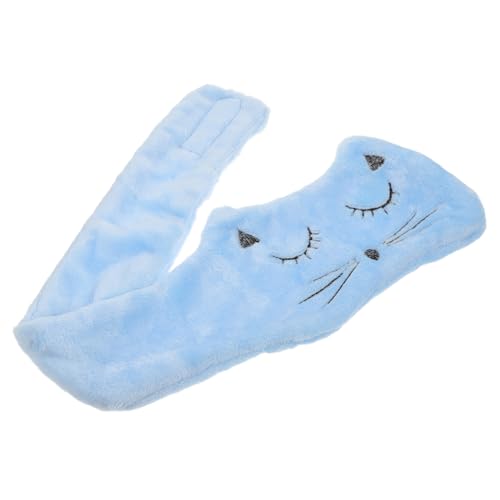 VICASKY Flanell Stirnband Damen Elastisch Make up Haarband mit Süßem Katzen design Beständig und Bequem für Gesichtsreinigung Spa und Tägliche Anwendung zu Hause von VICASKY